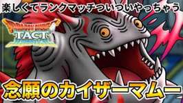 【ドラクエタクト】カイザーマムー使ってみたのサムネイル画像