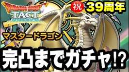 【ドラクエタクト】祝３９周年！『マスタードラゴン』完凸までガチャ！？【DQT】のサムネイル画像